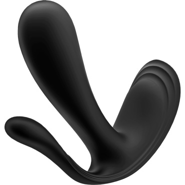 Satisfyer Top Secret+, черный, Носимый анально-вагинальный вибратор с управлением через приложение и другие товары Satisfyer с фото