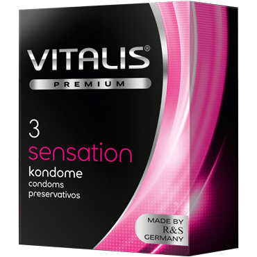 Vitalis Sensation, Презервативы с кольцами и пупырышками