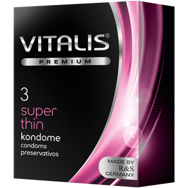 Vitalis Super Thin, Презервативы ультратонкие