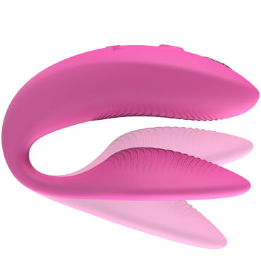 We-Vibe Sync 2, розовый - Вибратор для пар, подстраивающийся под анатомические особенности тела - купить в секс шопе
