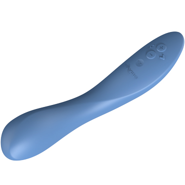 We-Vibe Rave 2, синий - Интерактивный вибромассажер для точки G - купить в секс шопе