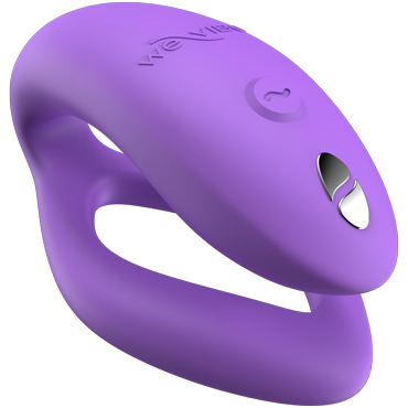 We-Vibe Sync O, фиолетовый - Интерактивный вибромассажер для пар - купить в секс шопе