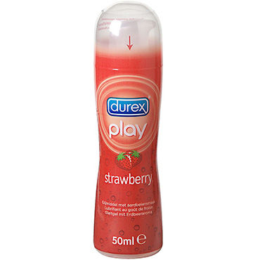 Durex Play Sweet Strawberry, 50 мл, Лубрикант с ароматом клубники