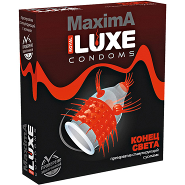 Luxe MaximA Конец Света, Презервативы с усиками