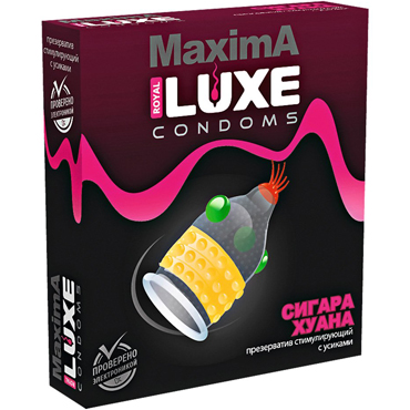 Luxe MaximA Сигара Хуана, Презервативы с усиками и шариками