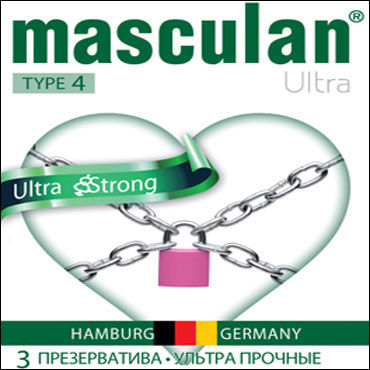 Masculan Ultra Strong, Презервативы особо прочные