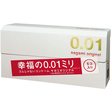 Sagami Original 001, 5 шт, Презервативы из полиуретана