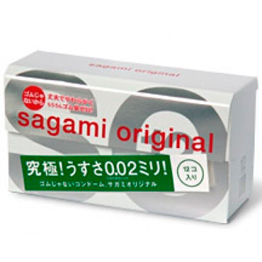 Sagami Original 002, 2 шт - подробные фото в секс шопе Condom-Shop
