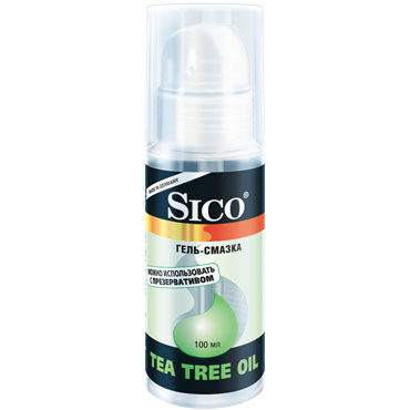 Sico Tea Tree Oil, 100 мл, Лубрикант с маслом чайного дерева