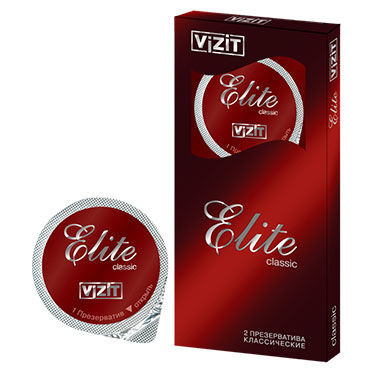 Vizit Elite Classic - Презервативы классические - купить в секс шопе
