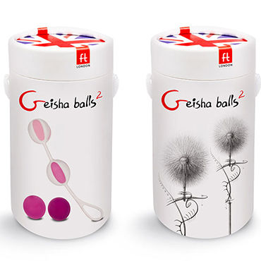 Gvibe Geisha Balls 2, Набор из 4 шариков разного веса для тренировки вагинальных мышц