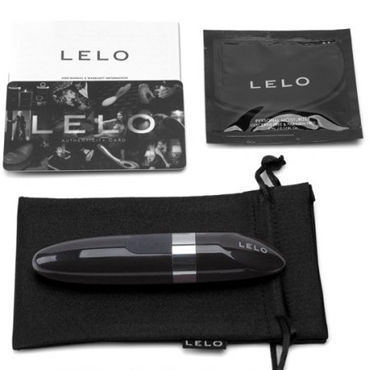 Lelo Mia 2, черный - Компактный перезаряжаемый вибромассажер - купить в секс шопе