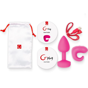 Gvibe Gkit, розовый, Набор из Gplug и Gring и другие товары Gvibe с фото