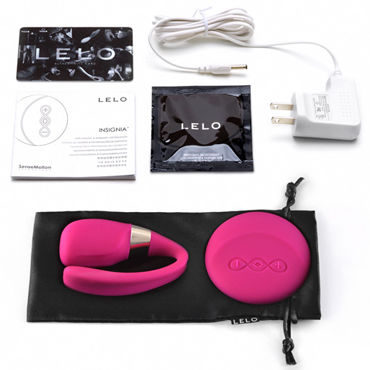 Lelo Tiani 3, розовый - Усовершенствованный вибромассажер для пар, с дистанционным управлением - купить в секс шопе