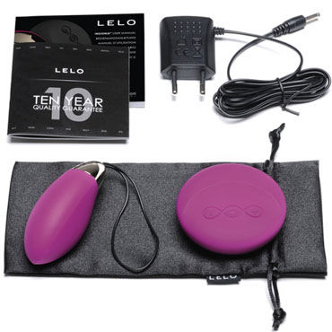 Lelo Lyla 2, фиолетовый - Водонепроницаемый вибратор с уникальным дистанционным управлением - купить в секс шопе