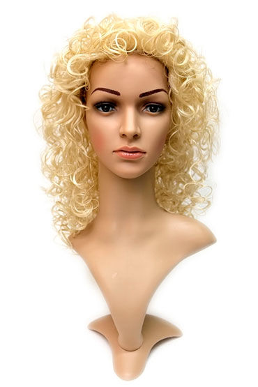 Daniella Wig, стандартный блонд, Длинные кучерявые волосы