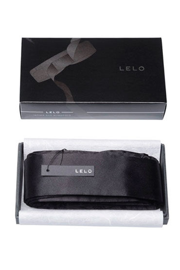 Lelo Intima, черный - Шелковая маска, регулируемого размера - купить в секс шопе