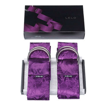 Lelo Boa, фиолетовый - Шелковые ленты для чувственных наслаждений - купить в секс шопе