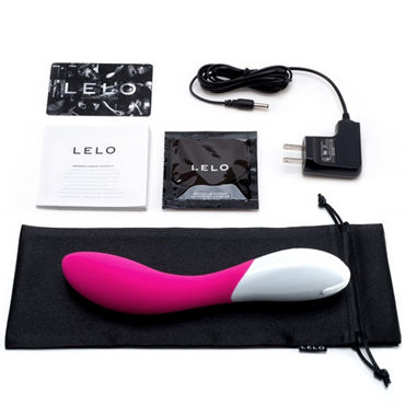 Lelo Mona 2, розовый, Перезаряжаемый вибромассажер для стимуляции точки G, водонепроницаемый и другие товары Lelo с фото
