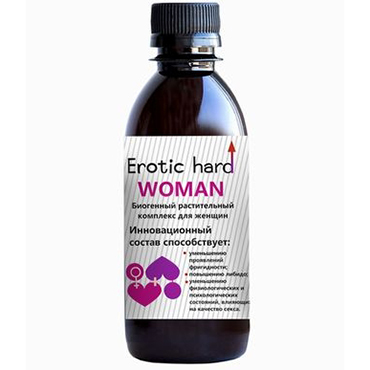 Erotic Hard Woman, 250 мл, Биогенный растительный комплекс для женщин