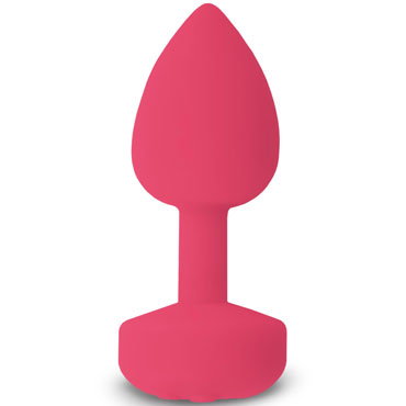 Gvibe Gplug S, розовая, Маленькая дизайнерская пробка с вибрацией