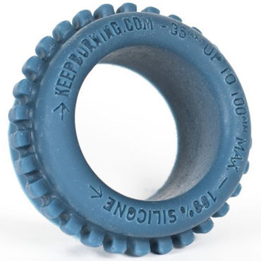 Keep Burning Grinder Ring, синее, Эрекционное кольцо оригинальной формы