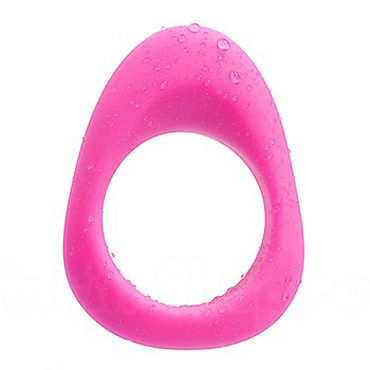 Laid P.3, розовое, Эрекционное кольцо на пенис и мошонку