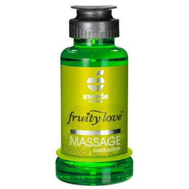 Swede Fruity Love Massage, 100мл, Лосьон для массажа с ароматом кактуса и лайма