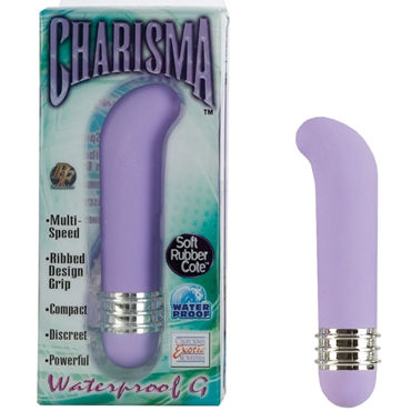 California Exotic Charisma G Vibrator, фиолетовый, Вибратор с загнутым кончиком