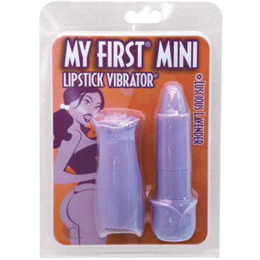 Topco My First Lipstick Vibrator, фиолетовый, Мини-вибратор в виде помады