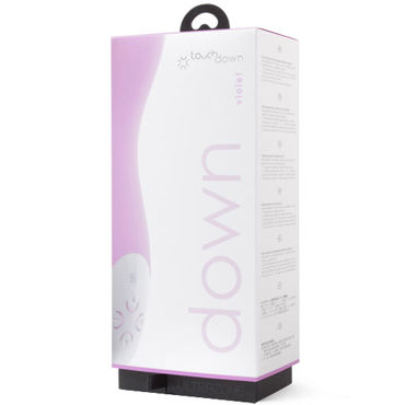 Topco U Touch Down, фиолетовый - Вибростимулятор изогнутой формы - купить в секс шопе