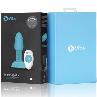Новинка раздела Секс игрушки - B-Vibe Rimming Petite, голубая