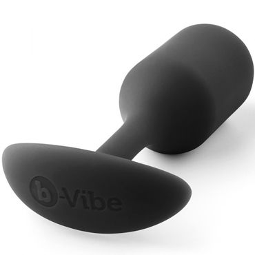 B-Vibe Snug Plug 2, черная - фото, отзывы