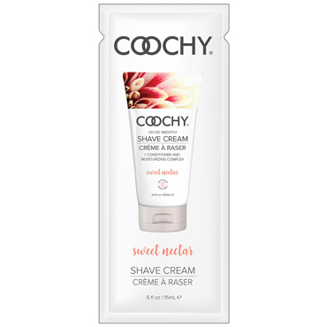 Coochy Oh So Smooth Shave Cream Sweet Nectar, 15 мл, Увлажняющий комплекс ароматизированный