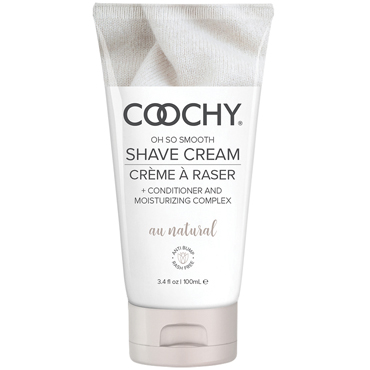 Coochy Oh So Smooth Shave Cream Au Natural, 100 мл, Увлажняющий комплекс без аромата