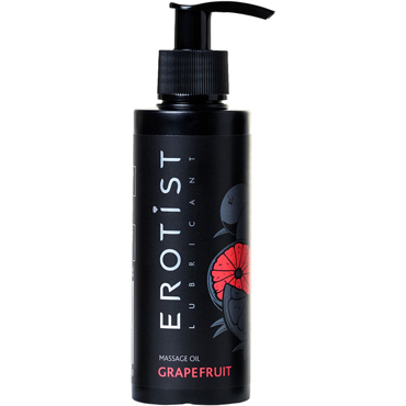 Erotist Massage Oil Grapefruit, 150 мл, Съедобное массажное масло, Грейпфрут
