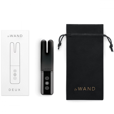 Le Wand Deux, черный, Двухмоторный мини-вибратор и другие товары Le Wand с фото
