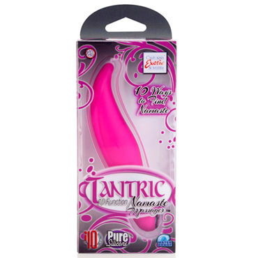 California Exotic Tantric Namaste Massagers, розовый - Водонепроницаемый минивибратор - купить в секс шопе