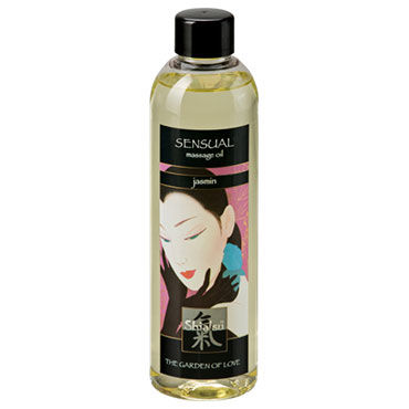 Shiatsu Oil Sensual Jasmin, 250 мл, Массажное масло жасмин