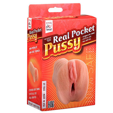 Erotic Fantasy Real Pocket Pussy - Рельефный мастурбатор - купить в секс шопе