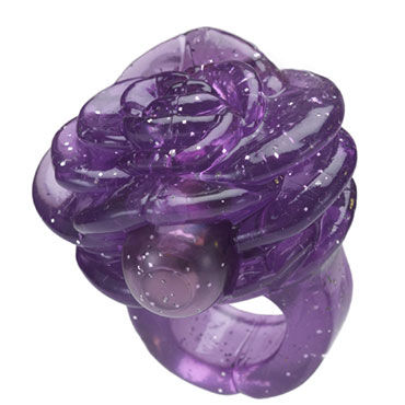 Hustler Gossip Ring, фиолетовый - фото, отзывы