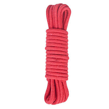 Lux Fetish веревка, красная, Для бондажа, 5 м
