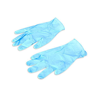 LuxLab перчатки, голубые, Латексные