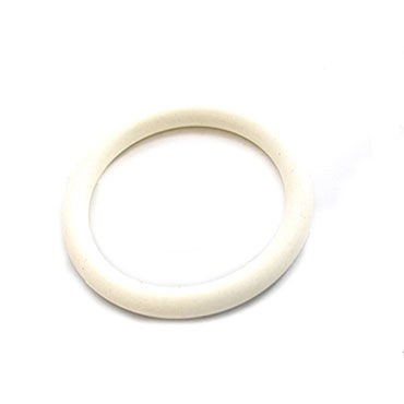 Lucom кольцо, белое, Из эластомера, 4,5 см