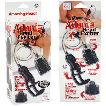 California Exotic Adonis Head Exciter - Вакуумная помпа для головки - купить в секс шопе