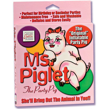 California Exotic Ms. Piglet Party Pig, Надувная кукла-свинка