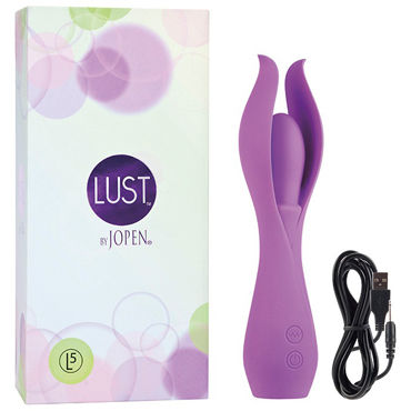 Jopen Lust L5, фиолетовый, Вибромассажер оригинальной формы