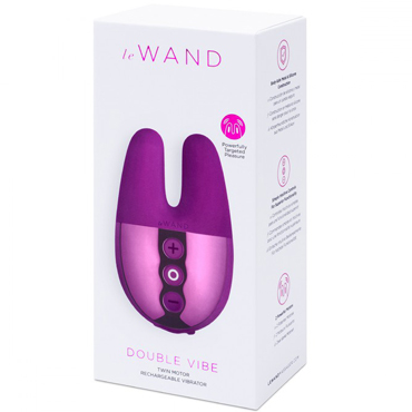 Новинка раздела Секс игрушки - Le Wand Double Vibe, вишневый