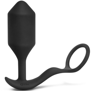 b-Vibe Vibrating Snug & Tug XL, черный - фото, отзывы