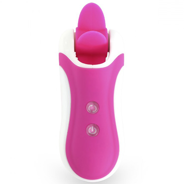 FeelzToys Clitella, розовый - Стимулятор клитора с насадками - купить в секс шопе